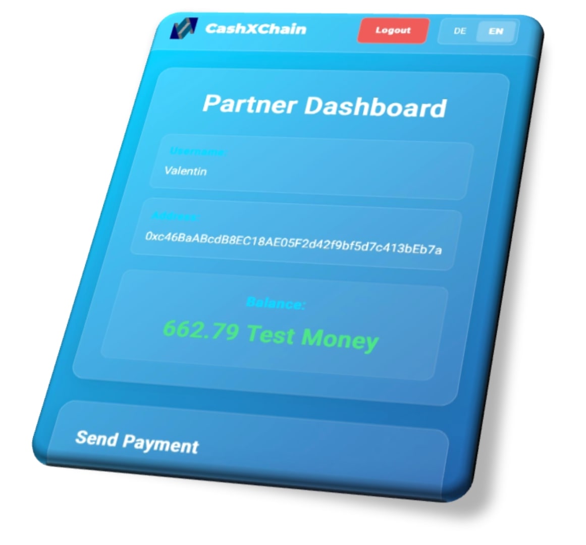 Product prototype screenshot